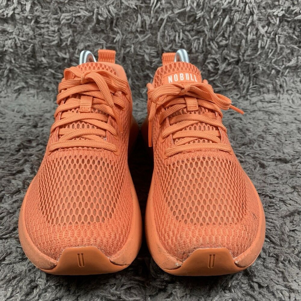 Nobull Drive Mesh Womens Size 8 Orange Athletic Running Training Shoes Sneakers - Picture 6 of 8
